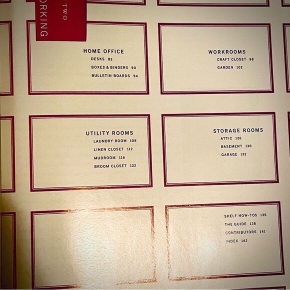 ♥️ Vintage Martha Stewart Living Good Things for Organizing hardcover book - Picture 6 of 14